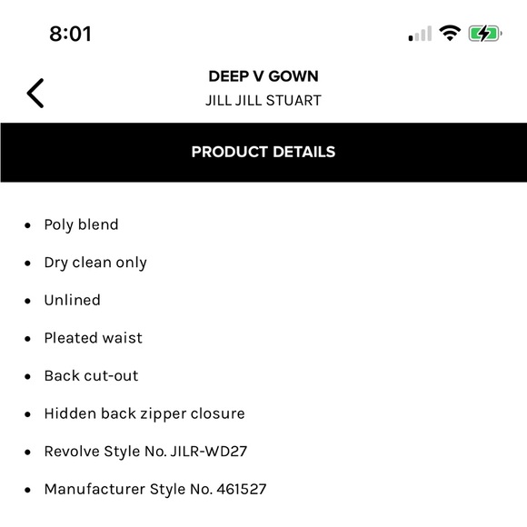 ✨Like New✨ Jill by Jill Stuart x REVOLVE Deep V Black Cut Out Dress - Sz 4 - Picture 4 of 6